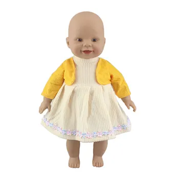 Nové Šaty, oblečenie Pre 36 cm Reborn Baby Doll, 14 Palce Baby Bábiky Oblečenie Detí Najlepší Darček k Narodeninám