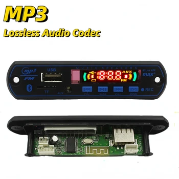 5V 12V Bluetooth, MP3 Prehrávač Dekodér Rada MP3 Dekodér Rady FM Rádio TF USB 3,5 Mm WMA AUX Audio Prijímač do Auta