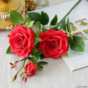 Nové Umelé Paríž vône ruže falošné Kvety hodváb flores artificiales pre domáce stranu Svadobné dekorácie babyshower rose