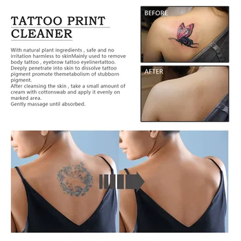 Tetovanie Odstránenie Krém Skin Instant Pigment Vymazanie Krém Trvalé Hydratačné Stain Remover Pre Dospelých Efektívne V Krátkom Čase