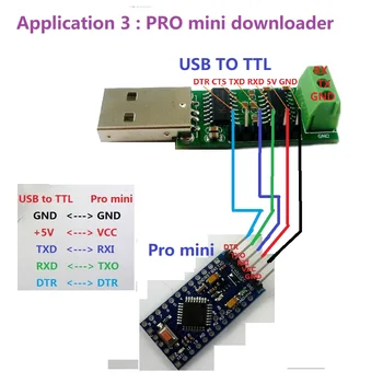 USB NA Sériový port Multi-function converter Modul RS232 TTL CH340 SP232 IC WIN10 pre Pro mini STM32 AVR PLC PTZ Modubs