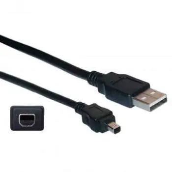 Mini 4-pin USB Dátový Kábel pre Kodak Easyshare Fotoaparát CX7530 DC4800 DX3215 DX3500