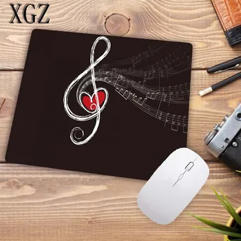 XGZ Hudobné Poznámky Prispôsobené Notebook Gaming Keyboard Mouse Pad Veľkosť 18x22x0.2cm Gumy Mousepads Tabuľka Mat Veľká Podpora