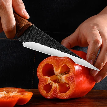 Kované Kuchyňa Boning Nôž z Nehrdzavejúcej Ocele Sekáčik na Mäso Jatočných Ošípaných Oviec Ryby Segmentácia Poťahov Mäsiar Nože