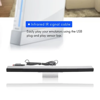 Infračervený IR Signálu Kábel Snímača Bar / Prijímač Pre Nintendo Pre Wii Remote Pohybové Senzory