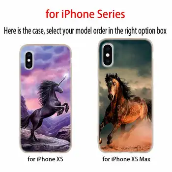 Roztomilý Jednorožec Kôň Mäkké Silikónové puzdro Pre iPhone 13 11 12 Pro X XS Max XR 6 6 7 8 Plus SE Mini Kryt