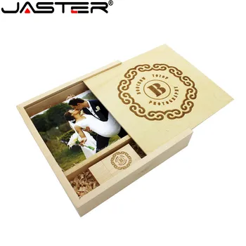 JASTER 5 KS VEĽA USB Flash Disk výtvarná Fotografia Studio Svadobný dar Memory stick Zadarmo Vlastné logo Pero disk 128 GB 64 GB 32 G