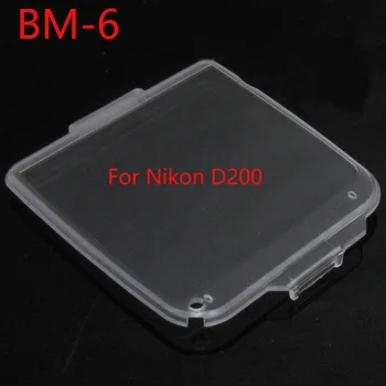 BM-6 jednotka Pevného igelitového Monitor LCD Displej Krytu Chránič pre Nikon D200