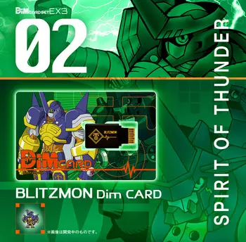 Bandai Digimon Dobrodružstvo Života Náramok DIM Karty Ex3 WOLFMON BLITZMON LOUWEMON AGNIMON FAIRIMON CHACKMON Anime Akcie Obrázok Hračky