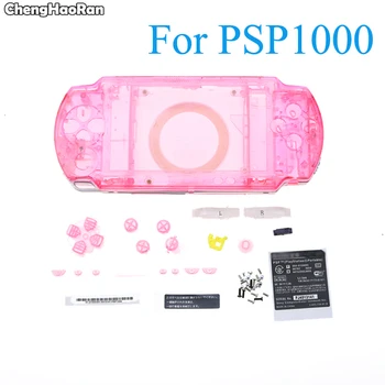ChengHaoRan Pre PSP1000 S Tlačidlo Prípade Shell Kryt Bývanie Kryt pre PSP 1000 S Tlačidlami Kit 11 Farieb púzdro
