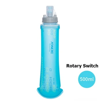AONIJIE SD09 SD10 250 ml 500 ml Mäkké Banky Skladacie Skladaciu Fľašu s Vodou TPU BPA-Free pre Beh Hydratácie Pack Pás Taška Vesta
