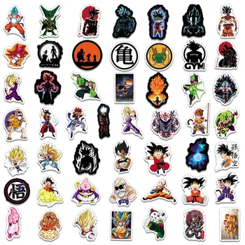100 Japonské Anime Nálepky Dragon Ball Graffiti Nálepky Nepremokavé PVC Samolepky Batožiny Notebook Nálepky