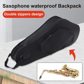 Sax Taška Vysokej Kvality Vhodné Zefektívniť Vzhľad Eb Tenor Saxofón Taška Prípade pre Vonkajšie Saxofón Taška Sax Gig Bag