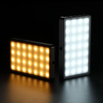 VILTROX Weeylife RB08P Mini Video Svetlo LED RGB 2500-8500K Prenosné Vyplniť Svetla vstavaná Batéria pre Kamery Telefónu Streľba Štúdio