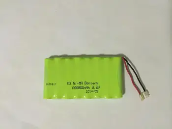 MasterFire Pôvodné 9.6 V 8x AAA Ni-mh 800mAh Batérie Nabíjateľné NiMH Batérie Bunky Zátkami