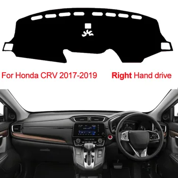 Auto Panel Kryt Na Honda CRV 2017 2018 2019 Dash Mat Pad Prístrojovej Doske Kryt Koberec Auto slnečník DashMat Auto Styling