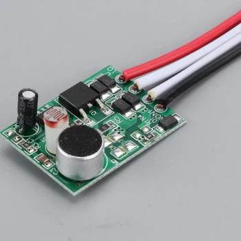 1Pcs AC 220V 50Hz Automatické Prepínanie Zvuku-Svetlo Kontrolované Senzor Prepínač Pracovného Napätia AC180-240V 50Hz