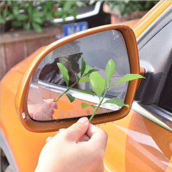 1 Pár Rainproof Auto Príslušenstvo, Auto Mirror Okno Jasný Film Membrány Anti Fog Anti-glare Nepremokavé Nálepky Safety Car, styling