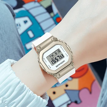 2022 luxusné značky hodiniek digitálne slávny Hodinky pre Dámy 50 M Vodotesný Hodiny dámske náramkové hodinky Darčeky Dropshipping