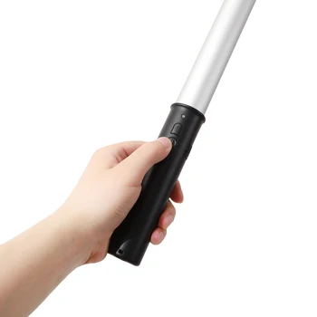15w Nabíjateľná ručné RGB LED svetlo prútika Stmievateľné Foto Selfie Vyplniť Svetla, telefón svietidlo pre vonkajšie Vlog TikTok Youtube