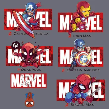 Disney, Marvel Spiderman Deti Škvrny Žehlička na Oblečenie pre Dospelých Vinyl Prenos Tepla Nálepky T-Shirt Nálepky Prenos Tepla darček