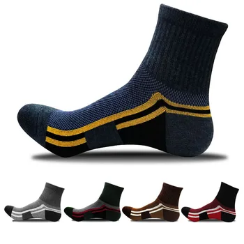 3 Pár pánske Bavlnené Ponožky Opotrebovaniu Cyklistické Športové Ponožky Bežné Spustiť Letné Ponožky Mužov Priedušná Muž Ponožka Sokken Size38-45