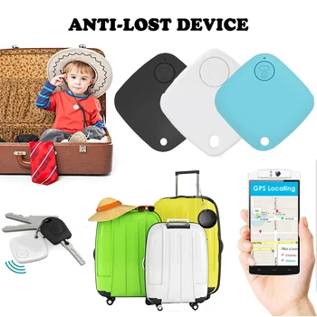 Domáce zvieratá Deti Anti-Stratil Smart Alarm Bezdrôtový Bluetooth GPS Tracker Prenosný Kufor Mini Key Finder Miesto Záznam